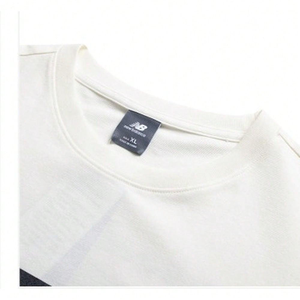 New Balance NB Neutral Sporty Casual Round-Neck Short-Sleeved T-Shirt NEF29261-IV1:1
