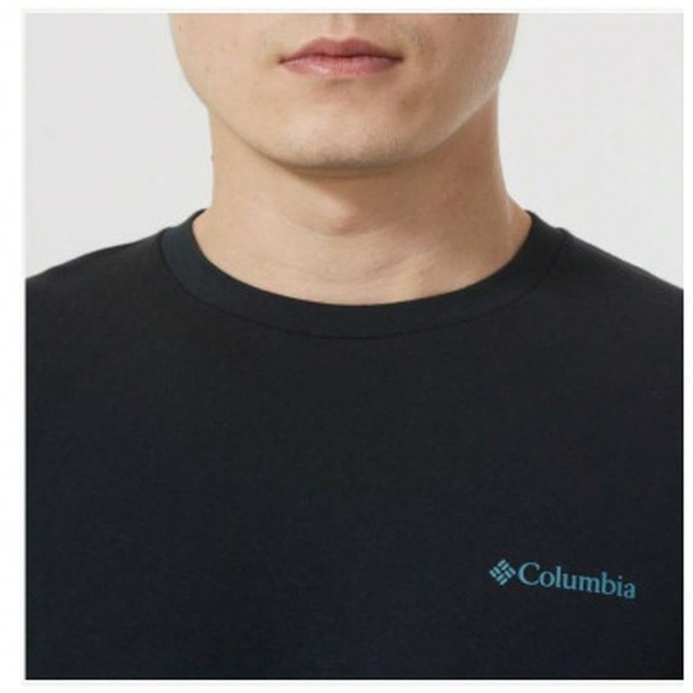 Columbia Men's Summer Breathable Short Sleeved Sporty Outdoor Running Training Casual T-Shirt XE89110121:1