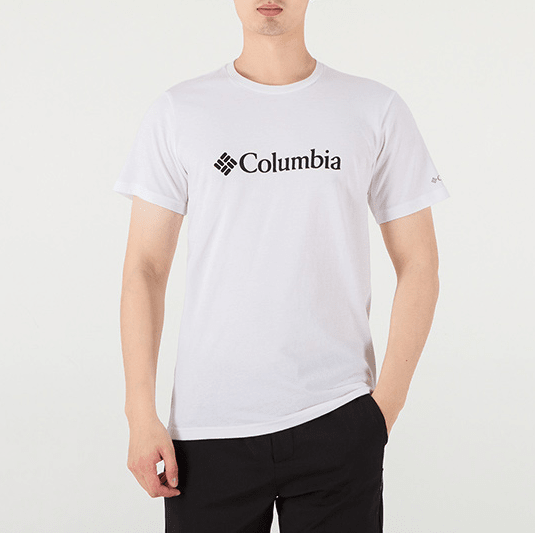 Columbia Men's Summer Outdoor Sports T-Shirt With Casual Collar And Short Sleeves JE15861001:1