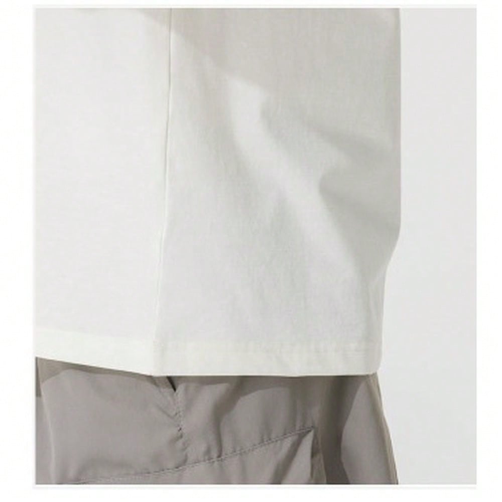 New Balance New Style Round-Neck Simple Sporty Casual Short-Sleeved Multi-Functional T-Shirt  NEF29221-IV1:1