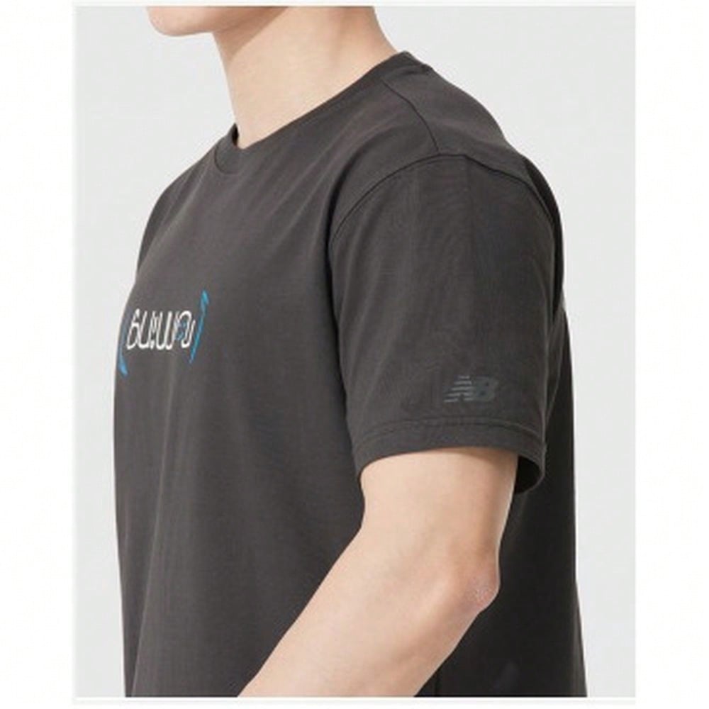 New Balance New Style Round-Neck Simple Sporty Casual Short-Sleeved Multi-Functional T-Shirt  NEF29221-DKG1:1