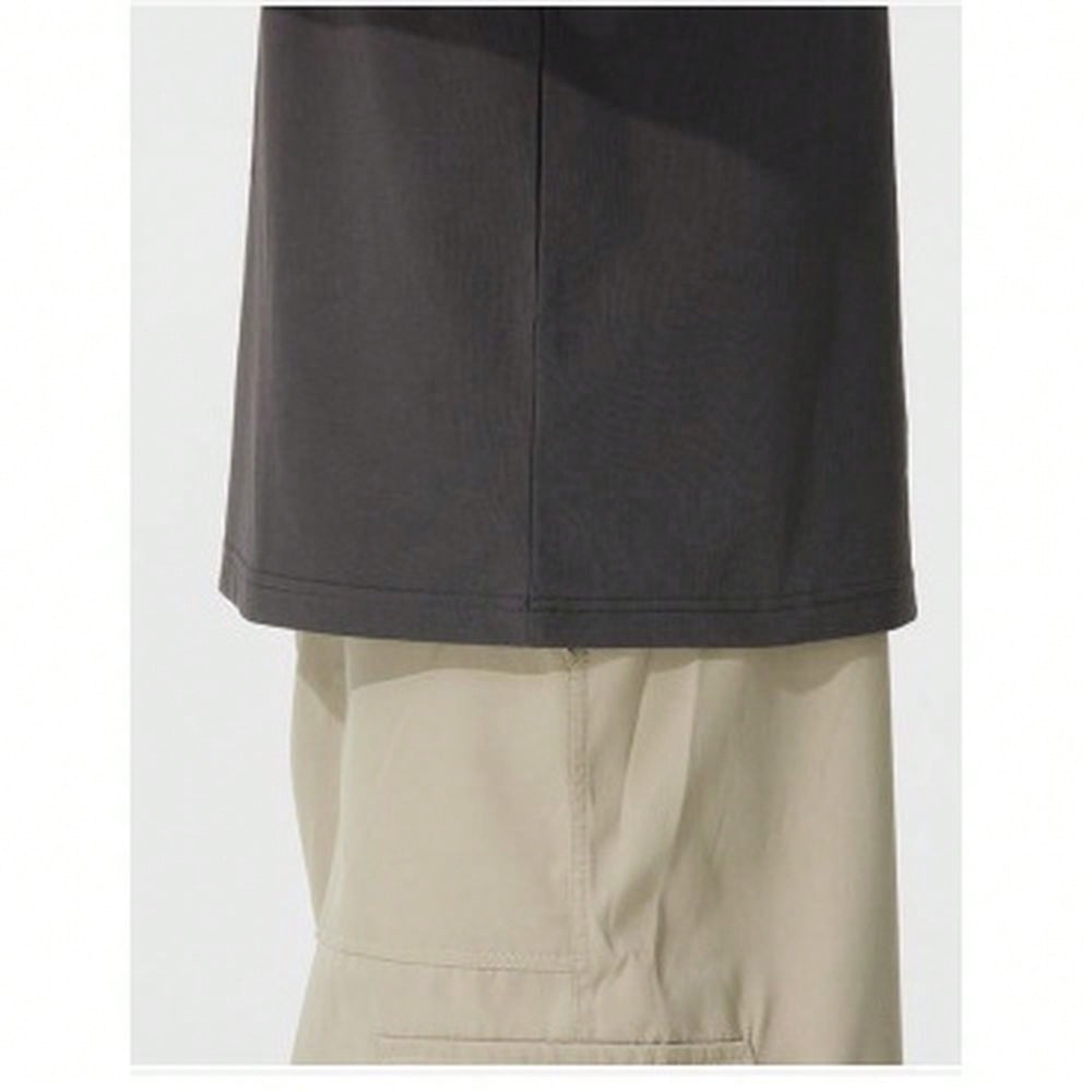 New Balance New Style Round-Neck Simple Sporty Casual Short-Sleeved Multi-Functional T-Shirt  NEF29221-DKG1:1