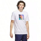 Adidas Men's 3-Stripes Lights Hoops Graphic Crewneck T-Shirt |  | Men Sports Tees & Tanks1:1
