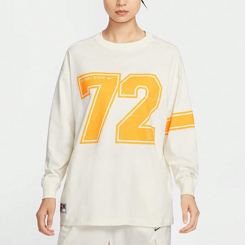 Nike Women's NSW LS TEE OS GCEL Sportswear T-Shirt IO0481-0471:1