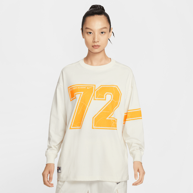 Nike Women's NSW LS TEE OS GCEL Sportswear T-Shirt IO0481-0471:1