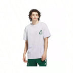 Adidas Men's Gray Miami Hurricanes Off-Court T-Shirt |  | Men Sports Tees & Tanks1:1