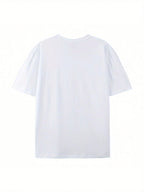Women's Caviar Club T-Shirt - Caviar Print Short Sleeve Crew Neck Top| Machine Washable Casual And Formal Dual-Use Shirt| All-Season Comfort Regular Fit T-Shirt, Suitable For Parties And Everyday Wear| Affordable Luxury Caviar Brand Logo1:1