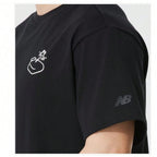 New Balance New Men's And Women's Gender-Neutral Simple And Versatile Round-Neck Short-Sleeved T-Shirt AMT52351-BK1:1