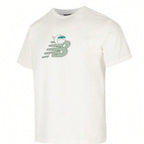 New Balance Summer New Collection Men's And Women's Sporty Casual Round-Neck Short-Sleeved T-Shirt AMT52340-SST1:1