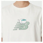 New Balance Summer New Collection Men's And Women's Sporty Casual Round-Neck Short-Sleeved T-Shirt AMT52340-SST1:1