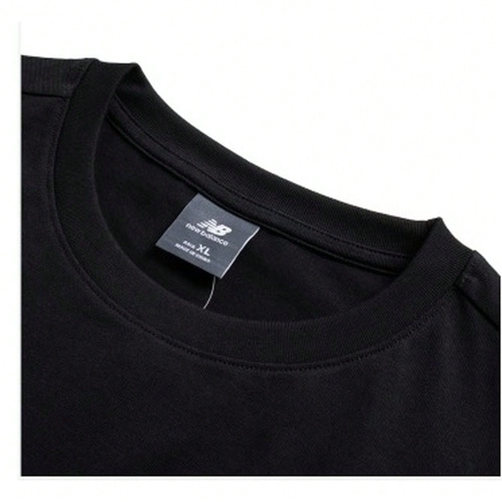 New Balance Summer Neutral Short-Sleeved T-Shirt AMT52343-BK1:1