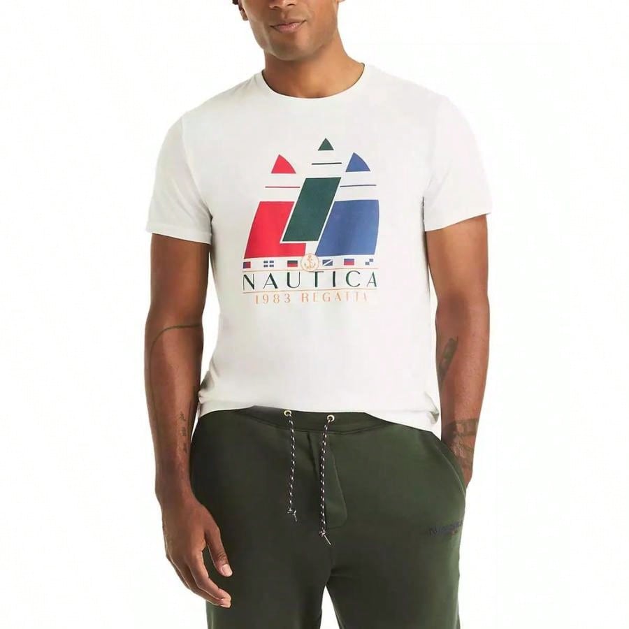 Nautica Men's Graphic Print Short-Sleeve T-Shirt |1:1