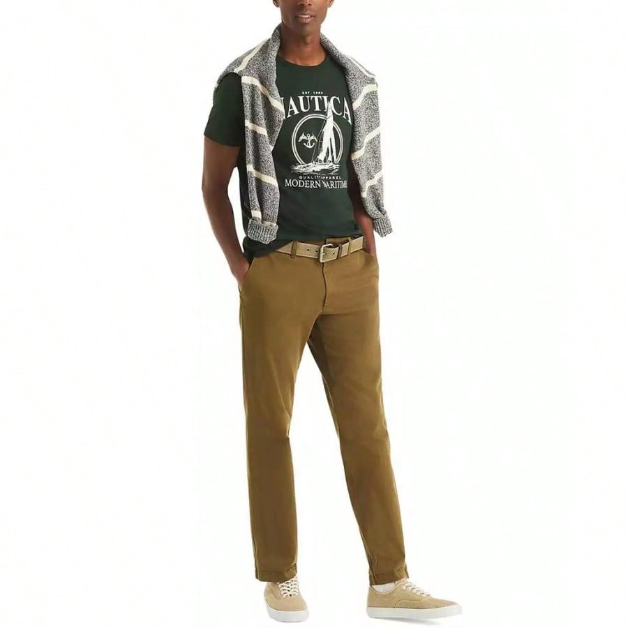 Nautica Men's Sail Printed Crewneck T-Shirt |1:1