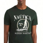 Nautica Men's Sail Printed Crewneck T-Shirt |1:1