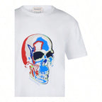 Alexander McQueen Solarized Skull Graphic T-Shirt |1:1