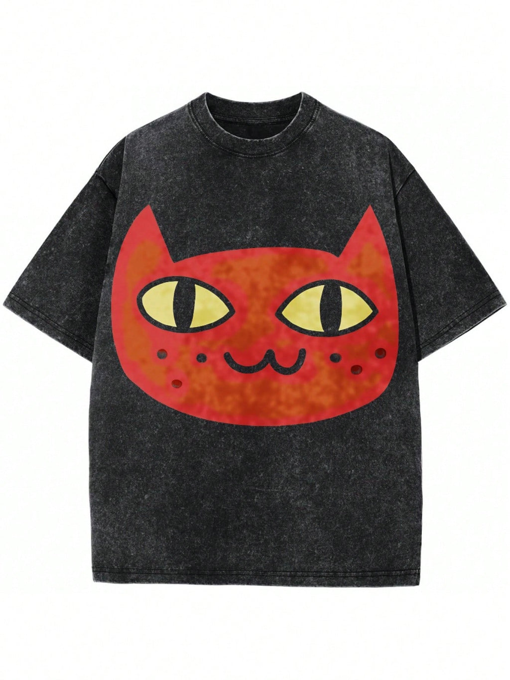 Unisex Marline  Cat Pullover Design T-Shirt Graphic T-Shirt Retro Luxury Designer Men's Large T-Shirt Tingge Special1:1