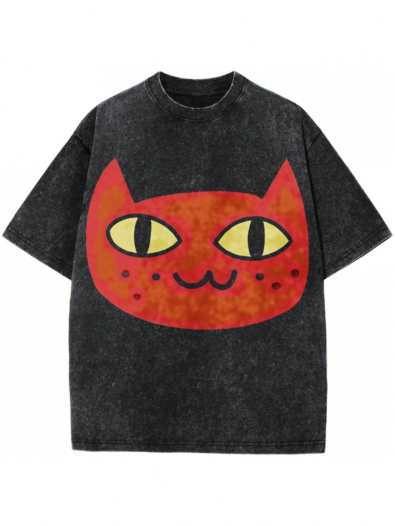 Unisex Marline  Cat Pullover Design T-Shirt Graphic T-Shirt Retro Luxury Designer Men's Large T-Shirt Tingge Special1:1