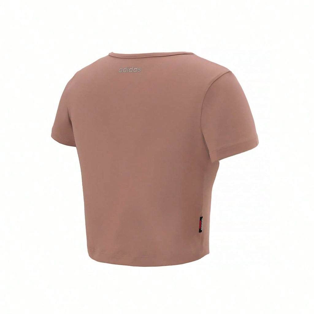 Adidas 25 Women's New Summer Short-Sleeve Sports T-Shirt With Large Logo Running Sportswear1:1