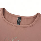 Adidas 25 Women's New Summer Short-Sleeve Sports T-Shirt With Large Logo Running Sportswear1:1
