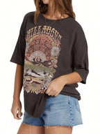 Billabong Golden Times Oversize Graphic Tee1:1
