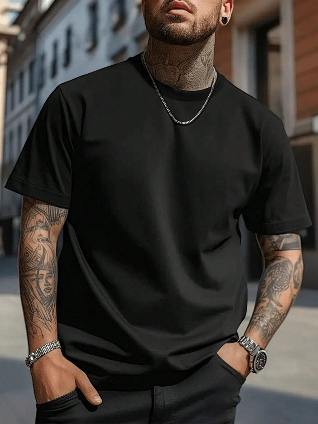 Men's Luxury Casual-Shirt Harajuku Y2k Designer Short Sleeve Tees Male Vintage Cotton High Quality Breathable Shirts1:1