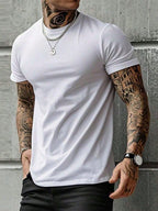 Men's Luxury Casual-Shirt Harajuku Y2k Designer Short Sleeve Tees Male Vintage Cotton High Quality Breathable Shirts1:1