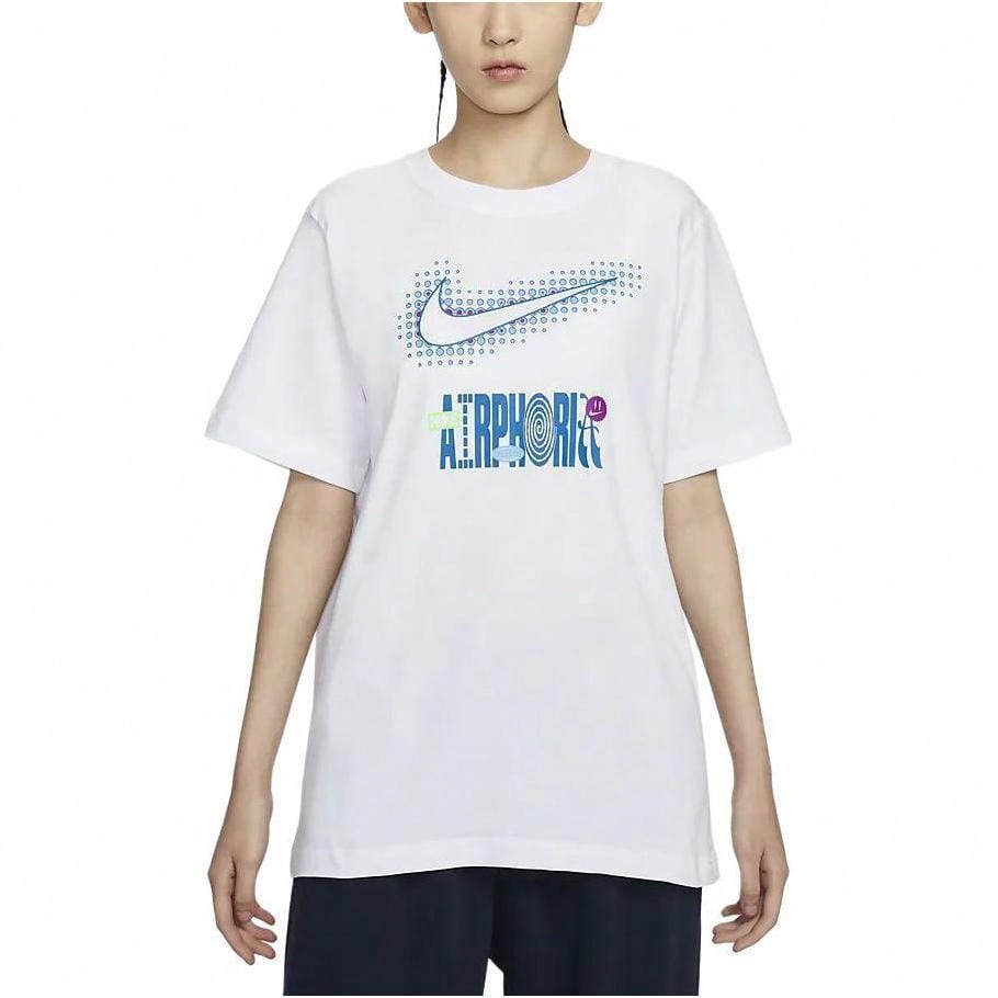 Nike Sportswear Letter Print Pullover Casual Crew Neck Short Sleeve T-Shirt1:1