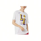 Basketball Sports Crew Neck Short Sleeve T-Shirt White Tops Men1:1