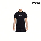 Logo Printed Soft Breathable Short Sleeve T-Shirt Black Tops Men1:1