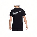 Logo Printed Soft Breathable Short Sleeve T-Shirt Black Tops Men1:1