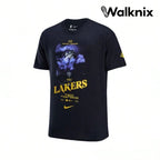 Nike X Courtside  Letter Logo Print Casual Round Neck Fashion Short Sleeve T-Shirt Black Tops Men1:1