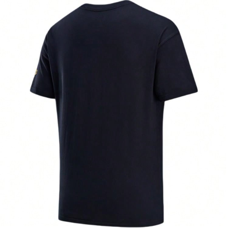 Nike X Courtside  Letter Logo Print Casual Round Neck Fashion Short Sleeve T-Shirt Black Tops Men1:1