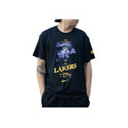 Nike X Courtside  Letter Logo Print Casual Round Neck Fashion Short Sleeve T-Shirt Black Tops Men1:1