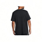 Fire Ice High Weight Basketball Short Sleeve T-Shirt Black Tops Men1:1