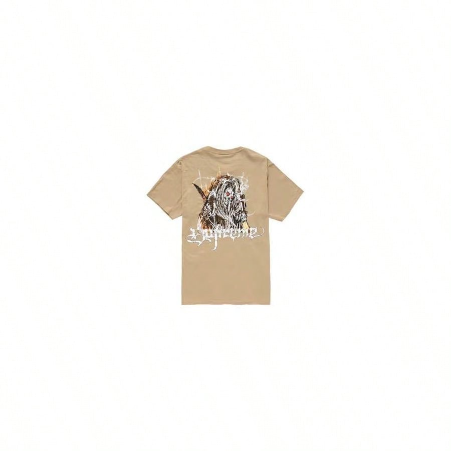 Supreme Satan Tee Khaki1:1