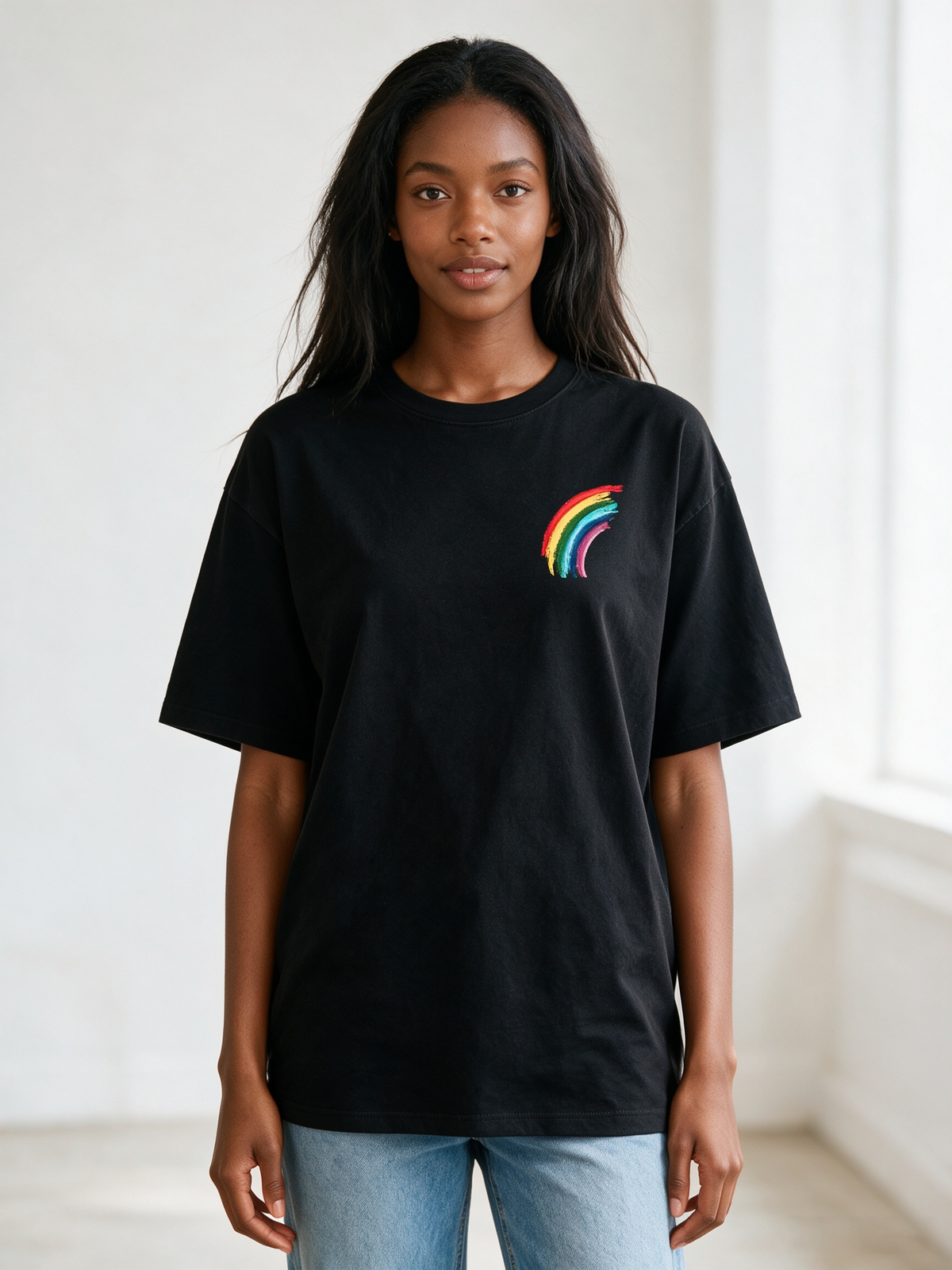 "Wife Life" Fun Novelty Double-Sided Print T-Shirt – 100% Cotton, Black, Loose-Fit, Humorous Wife-Themed Short-Sleeve Tee