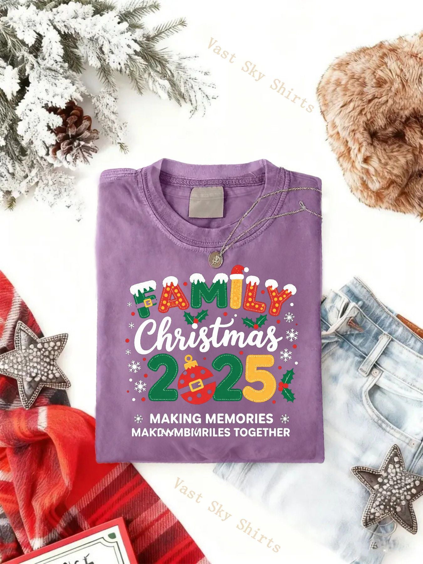Men's & Women's All-Cotton Bohemian Retro T-Shirt - Vintage Washed Soft Crew Neck Short Sleeve Top, Nostalgic 2025 Christmas Gift, Casual Year-Round Wear, Machine Washable (Unisex)