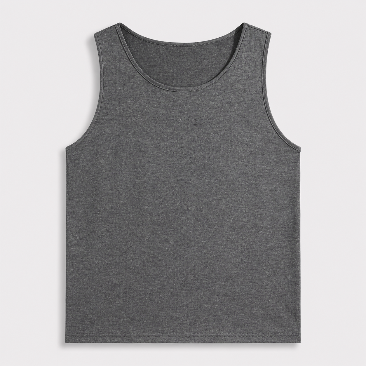 Classic Minimalist Women's Sleeveless Tank Top – Pure Cotton, Skin-Friendly Crew Neck – Versatile Casual Top for Layering or Solo Wear
