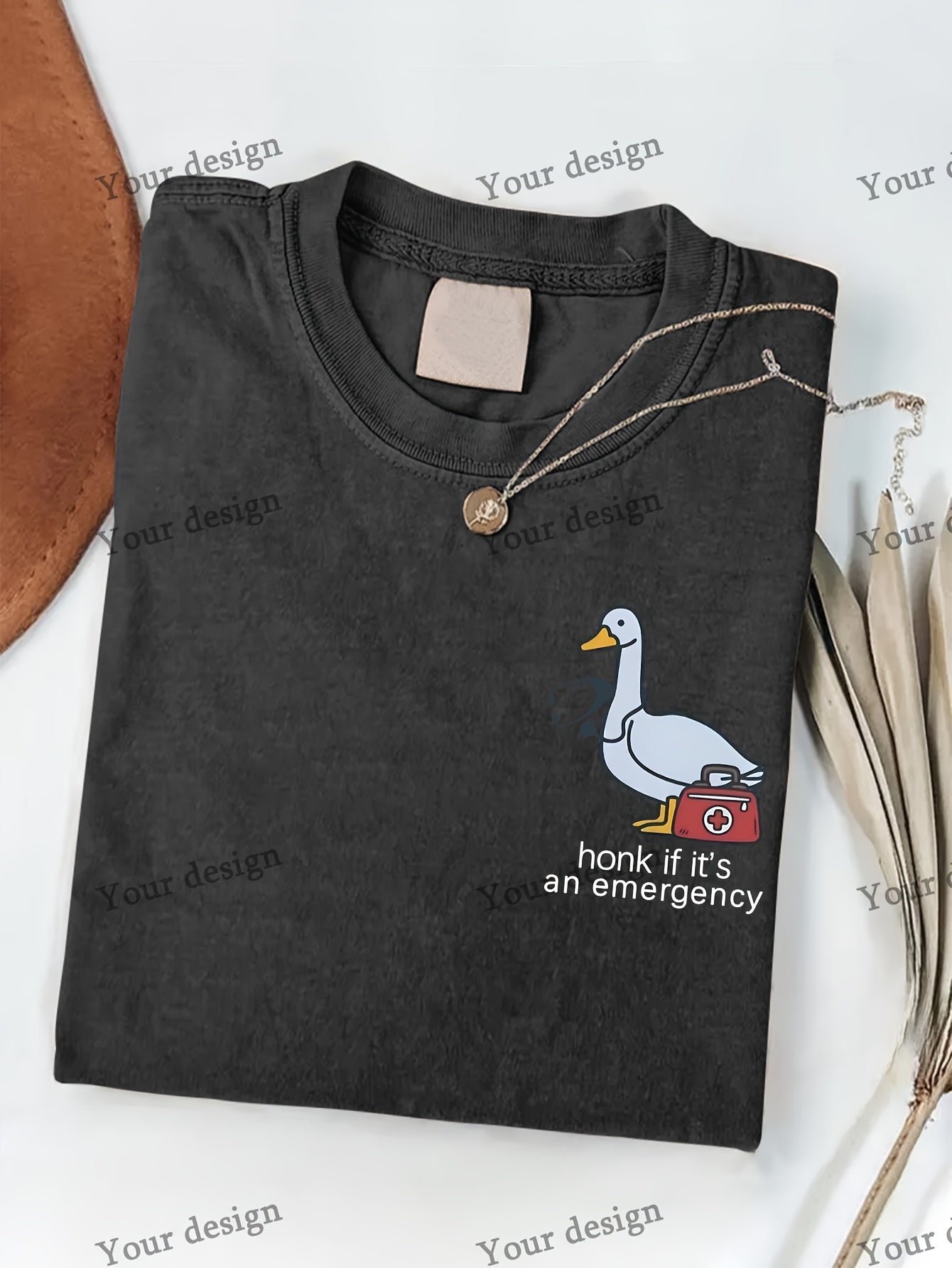 230g Washed Vintage Pure T-Shirt | Print, Cute Mom Shirt, Graphic for Women, Retro Clothing, Mother'S Day Gift, Aesthetic Gift for Mom, Crew Neck, All-season, Regular Fit1:1