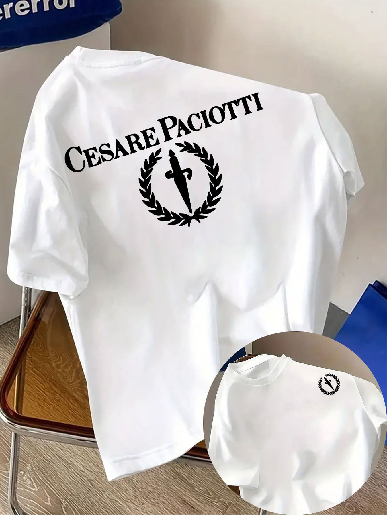 Men's Fashion 100 Cotton Breathable T-shirt 180g Pure Cotton with Creative Modern Style Printed Sweat Absorbing Breathable T-shirt Suitable for All Seasons All Cotton Machine Washable Comfortable Daily Wear Suitable for Fitness and Outdoor Activities All