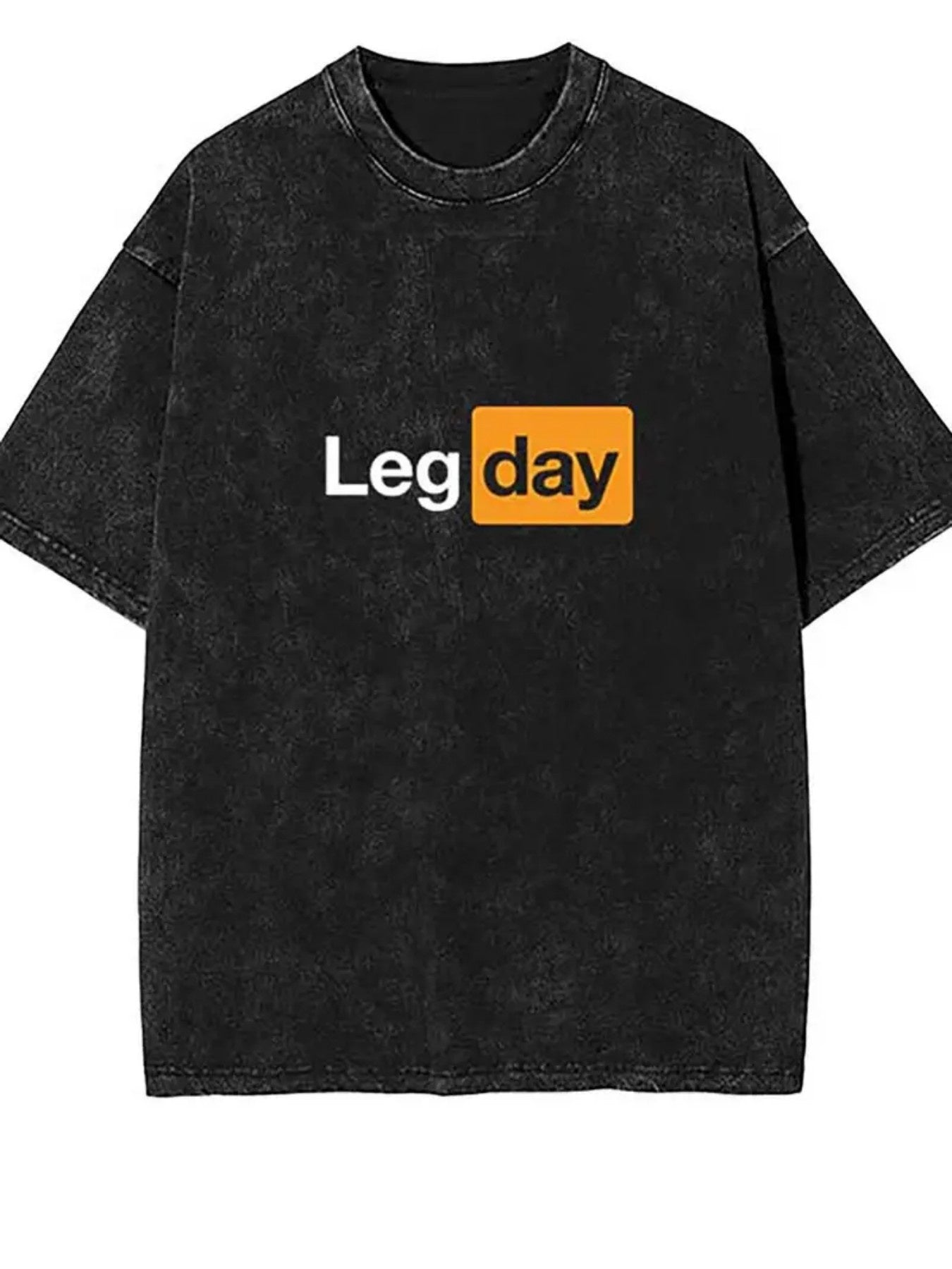 Men's Heavy Washed Vintage Distressed T-Shirt - Soft Breathable Streetwear Tee with Loose Fit & Plus Size Short Sleeve, Round Neck Casual Shirt for all-Season Comfortable Retro Style