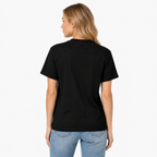 Pure Cotton Casual Short-Sleeve T-Shirt – Trendy Unisex Loose Crew-Neck Top with Fun "TikTok Logistics" Print