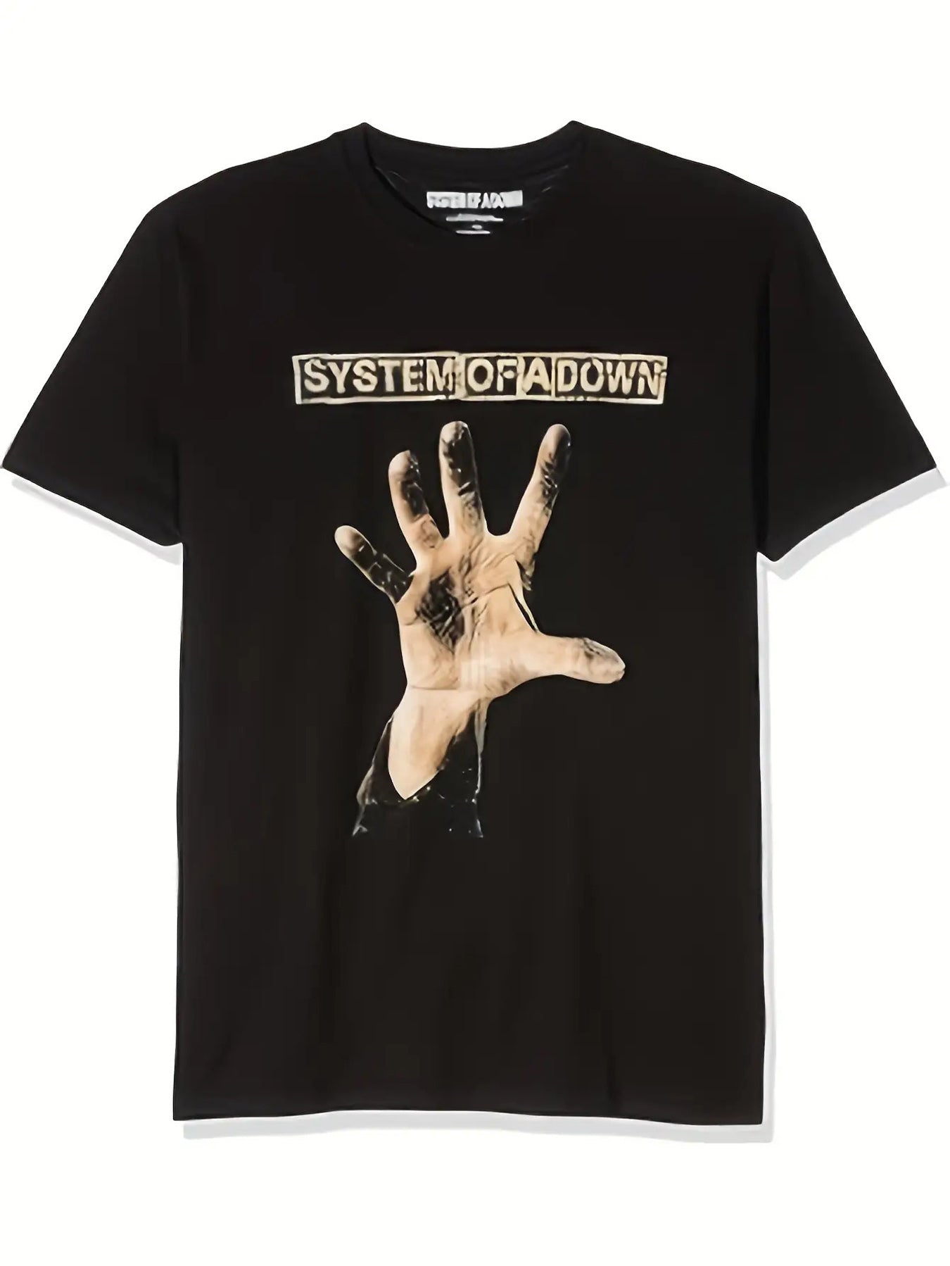 Men's daily 100 Cotton breathable T-shirt 180g pure cotton with retro street print fashionable T-shirt comfortable skin friendly material casual short sleeved T-shirt machine washable suitable for all seasons comfortable daily wear