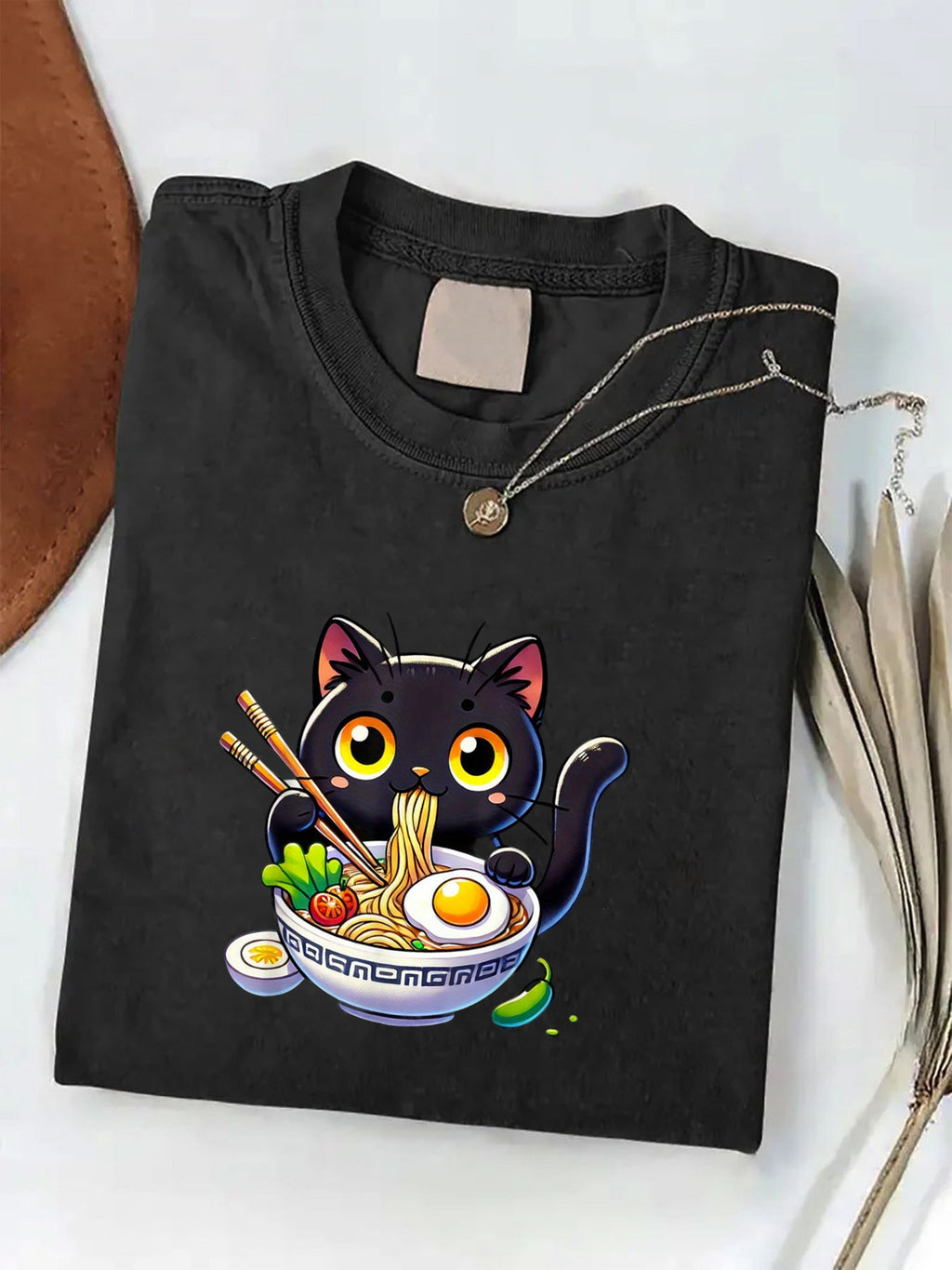 Daily men's casual 100 Cotton T-shirt 180g pure cotton with unique printed pattern short sleeved top T-shirt suitable for urban style daily wear