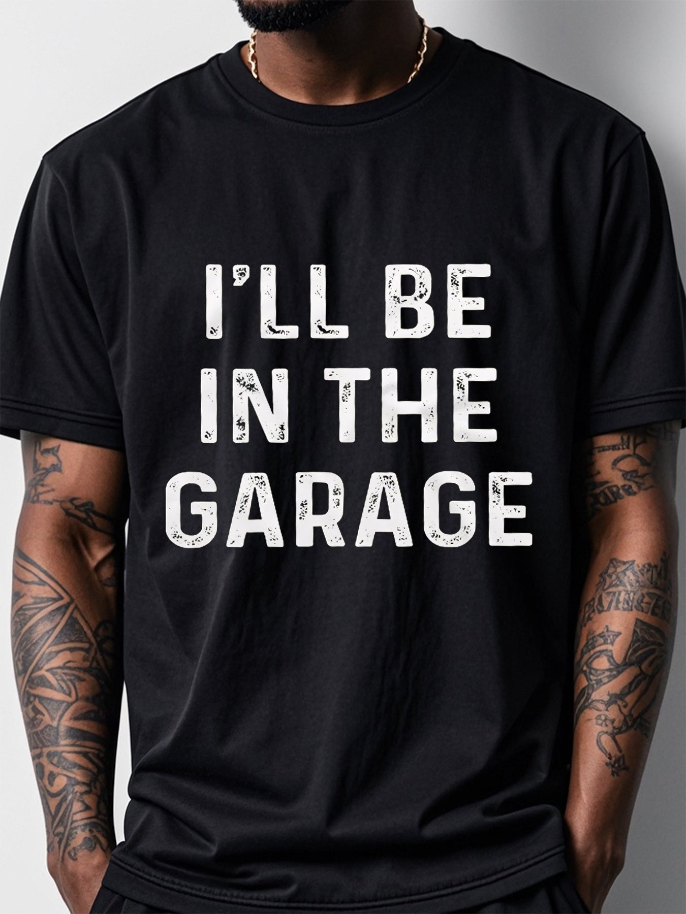Men's casual 100 Cotton T-shirt 180g pure cotton with fresh pattern printing suitable for all seasons, casual loose fit T-shirt short sleeved pure cotton casual street style, suitable for all seasons