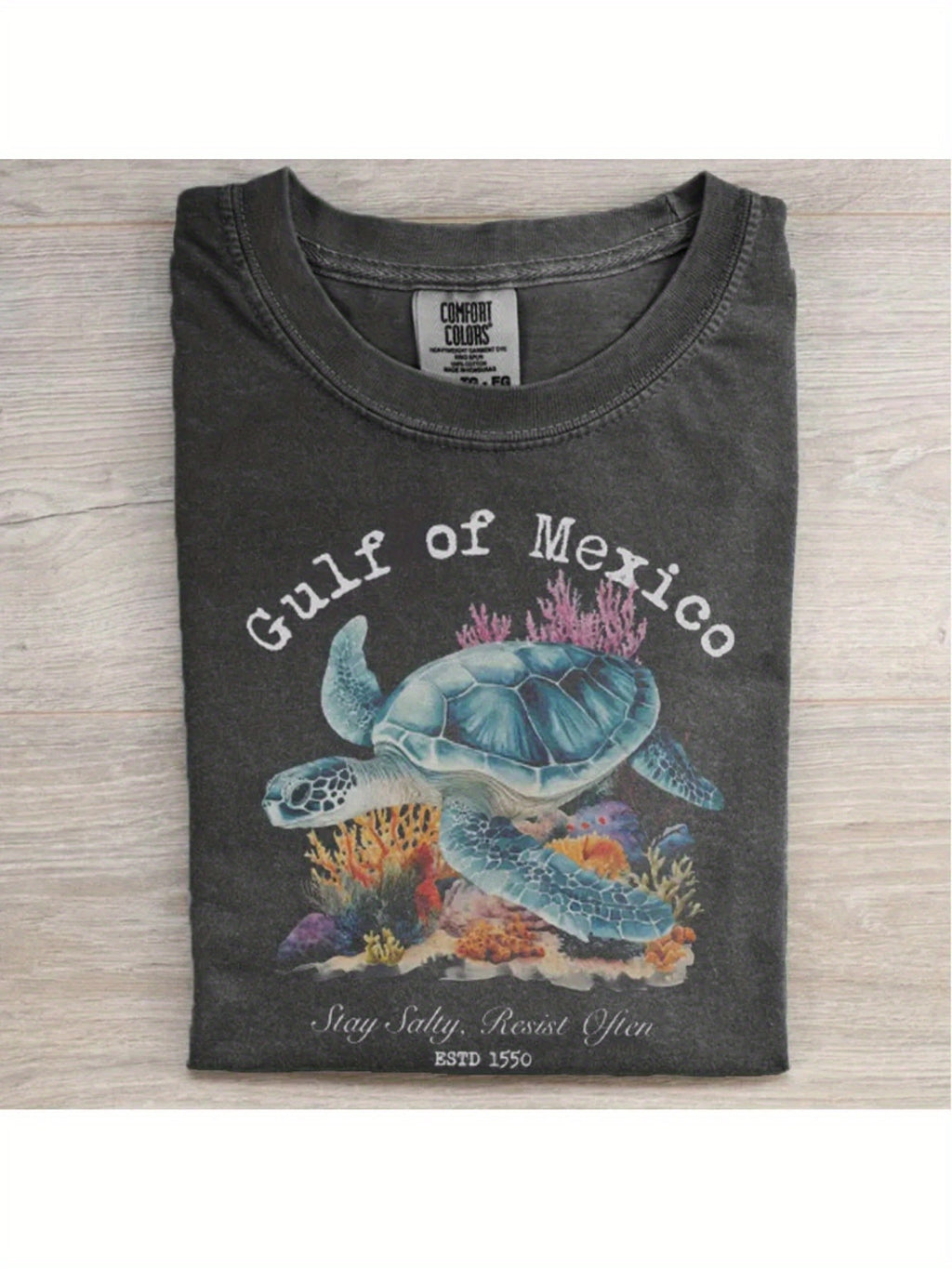 Men's Heavyweight 100% Cotton T-Shirt - Washed Soft Breathable Fabric, Non-Pilling Short Sleeve Round Neck Casual Tee with Crease Suitable for Urban Style Daily Wear, Machine Washable All-Season Top