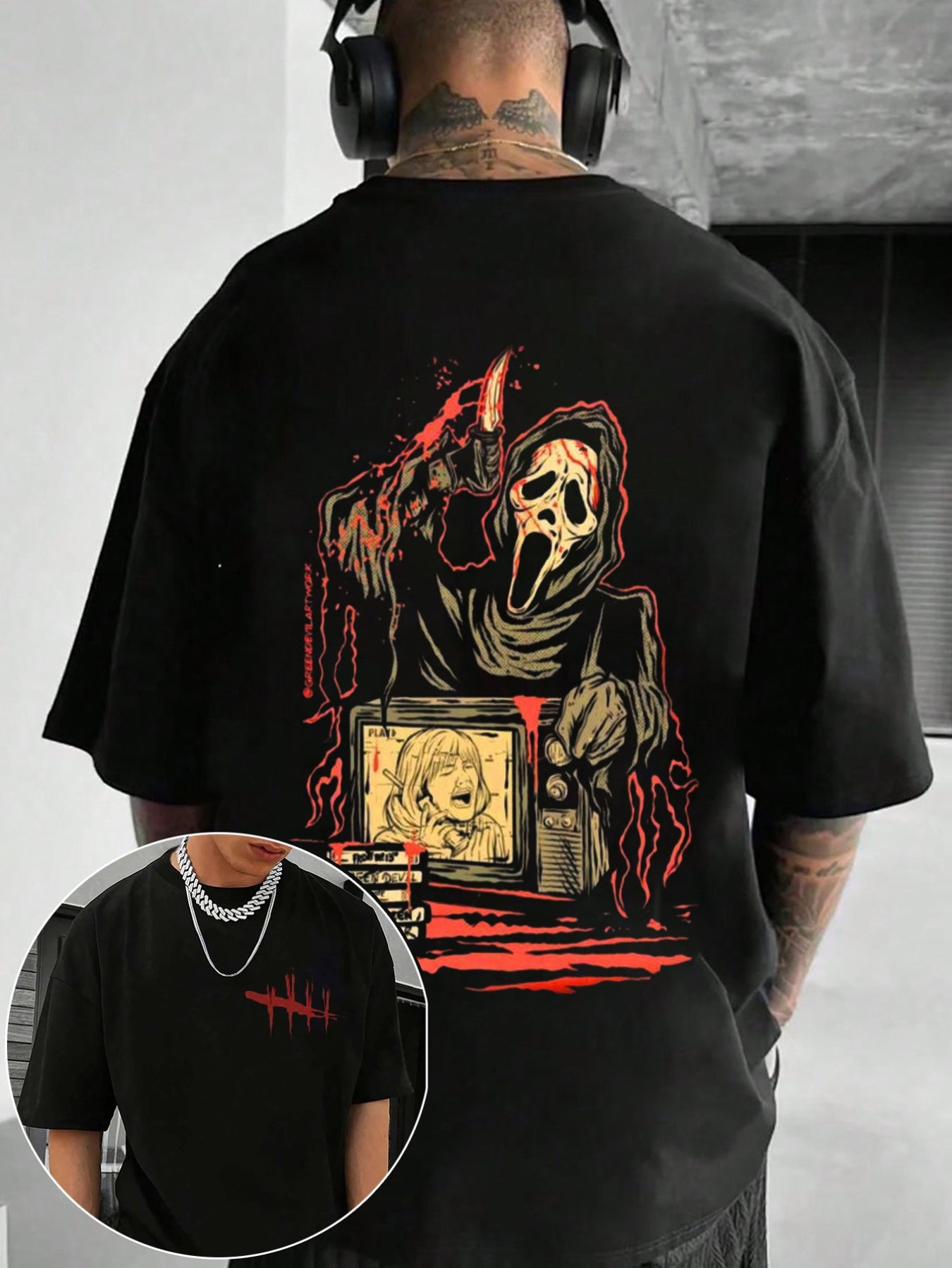 Men's fashion trend Plus size 5XL 6XL 100 Cotton breathable T-shirt 180g pure cotton with creative letter printing short sleeved casual T-shirt round neck T-shirt suitable for travel and tops suitable for all seasons, giving friends holiday gifts