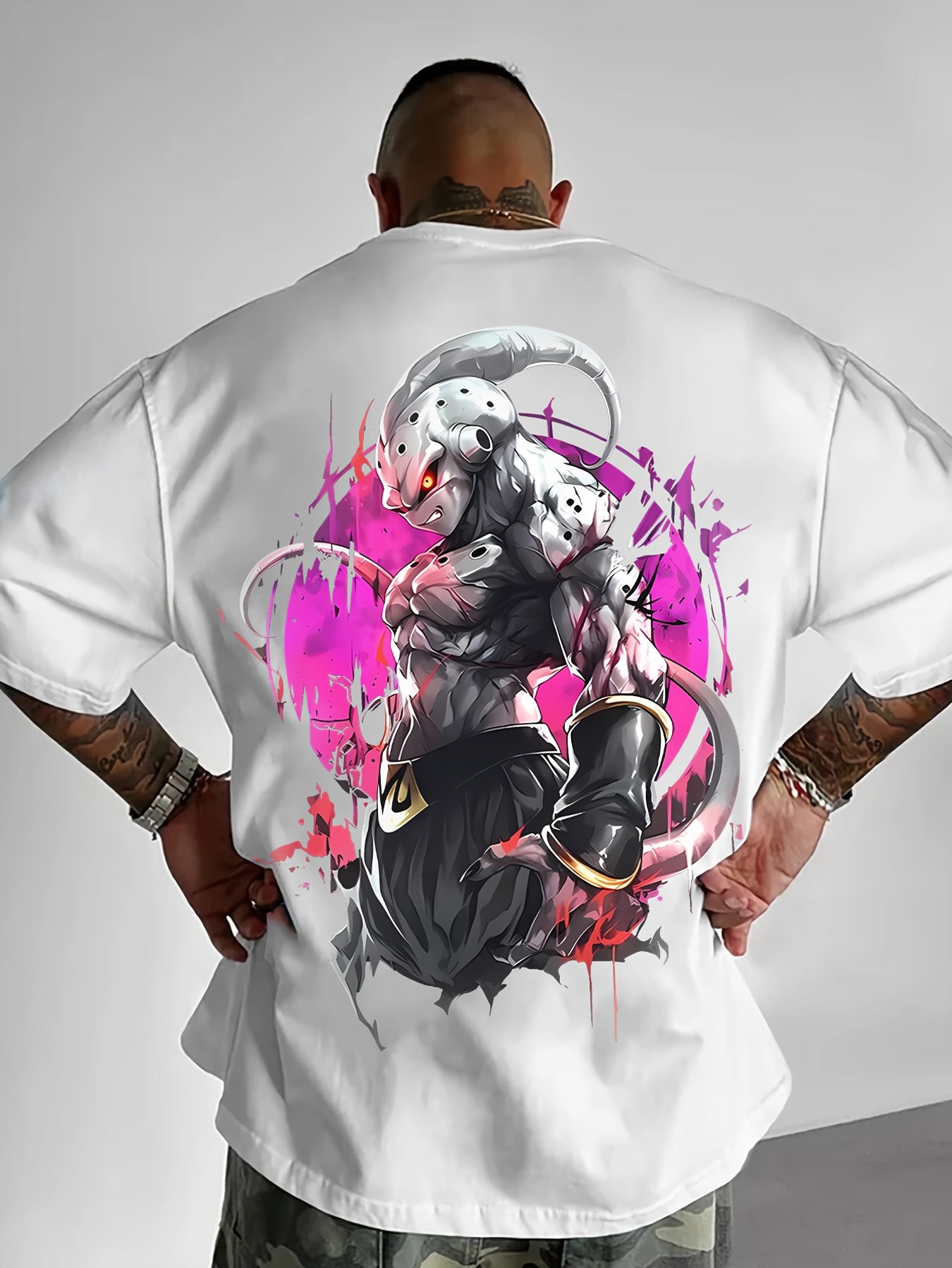 Men's casual trend Plus size 5XL 6XL 100 Cotton breathable T-shirt 180g pure cotton with trendy series printing breathable sweat absorbing T-shirt short sleeved machine washable comfortable daily wear suitable for urban style daily wear