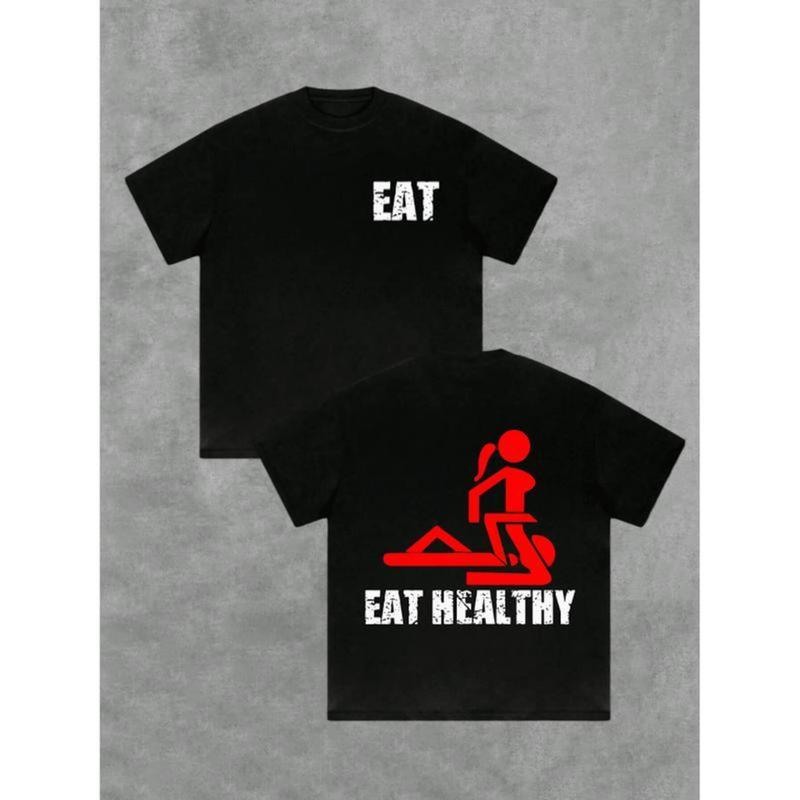 Adult Humor Shirts, Eat Healthy Sweatshirt, Dirty Humor Hoodie, Inappropriate Humor, Dirty Saying Shirt, Dirty Joke T-shirt