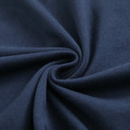 Men's Navy Pure Cotton Crew-Neck Short-Sleeve T-Shirt — A durable, timeless staple.